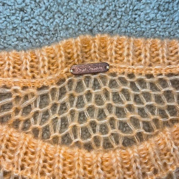 Free people orange sweater - Picture 2 of 2
